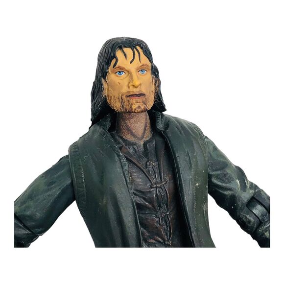 VTG Lord of the Rings Aragorn 6" Action Figure Marvel 2001 LOTR First Wave - Picture 2 of 8